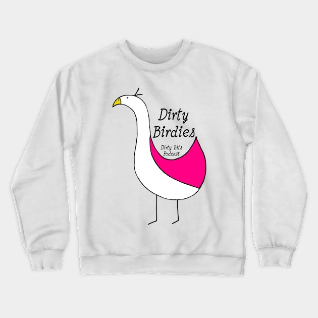 The Dirty Birdy - Dirty Bits Vintage Crewneck Sweatshirt by DirtyBits